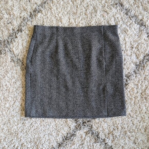 Dynamite herringbone mini skirt - Picture 1 of 3